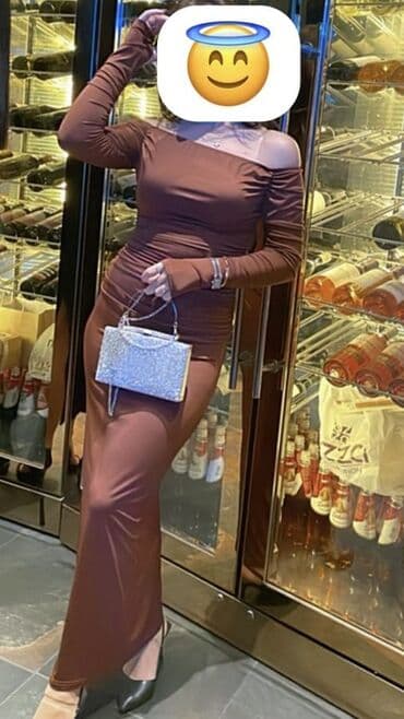 yun jaket modelleri: Ziyafət donu, Maksi, S — 3