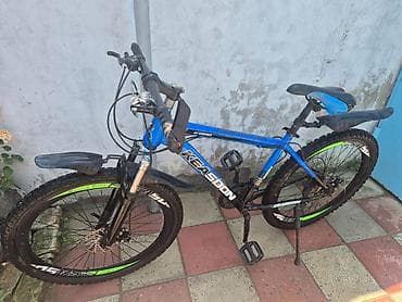 wolf bicycle: Keadson dağ velosipedi – mavi/qara rəng - Çərçivə: Keadson KX-980 — 1