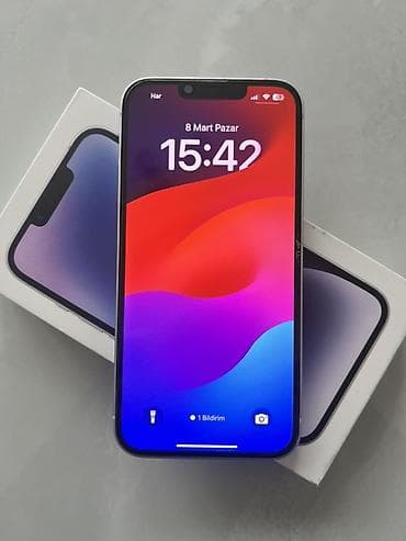 telofon redmi: IPhone 14, Starlight, Simsiz şarj — 3