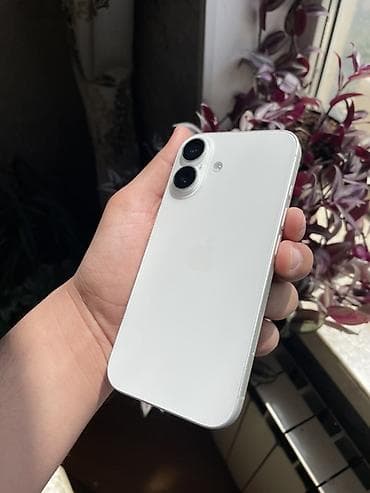IPhone 16, 128 GB, Ağ, Face ID