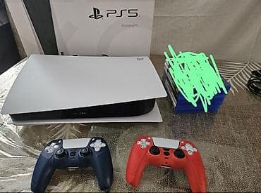 Playstation 5 satilir. İdeal vezyetde. Qiymet 1000 azn. Unvan