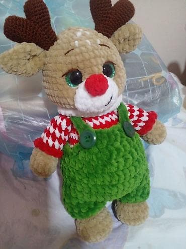 oyuncağ: Amigurumi əl işi yumşaq oyuncaqlar - Məhsul növü: Əl ilə toxunmuş — 7