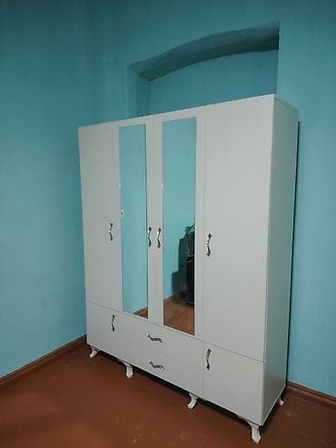 ofis dolab: 5 qapı, Güzgülü, Digər rəng, Digər material, Açılan, Düz dolab — 7