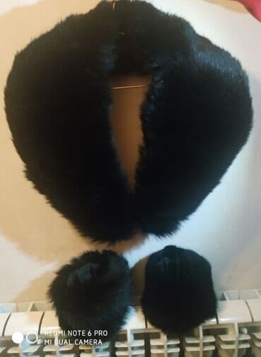 qadın qış geyimləri: Polto ve plaş üçün boyunluq ve qolluğ dest — 1