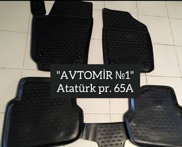 ayaqalti rezin: Volksvagen Polo 2015-2020 ayaqaltı rezinləri 🚙🚒 Ünvana və Bölgələrə — 1