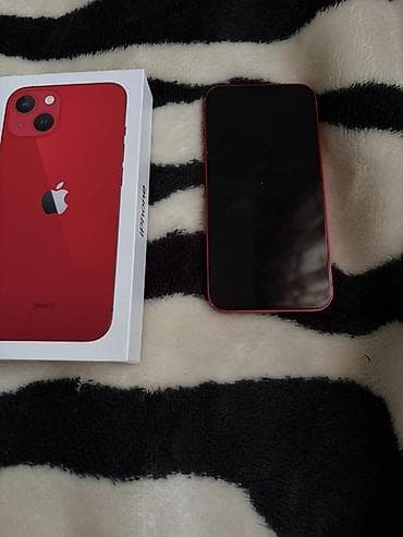 iphone kreditle: IPhone 13, Qırmızı, Face ID — 2
