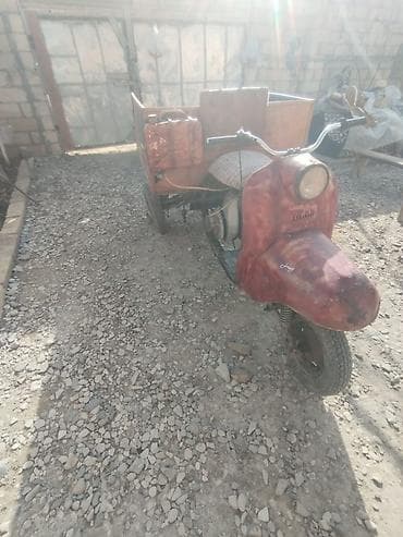 qoşqu ev: Yükdaşıma üçün 3 təkərli motosiklet (skuter-üstü qoşqulu) - Ön — 2