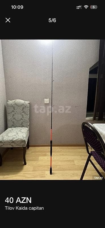 Kaida Captain tilovu – spinning otipli balıqçılıq çubuğu — 5