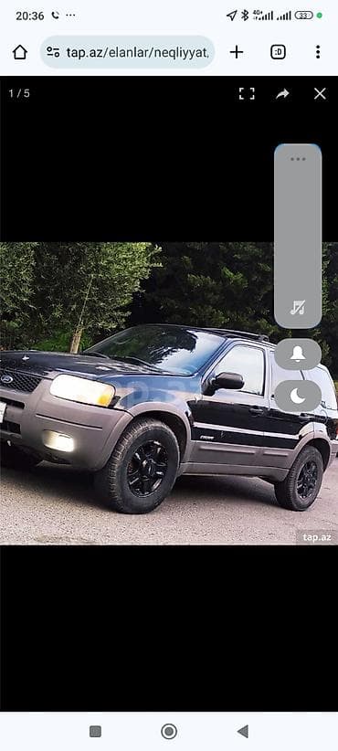 Скупка авто: Ford Escape SUV - Marka/model: Ford Escape - Kuzov: 5 qapılı SUV - — 3