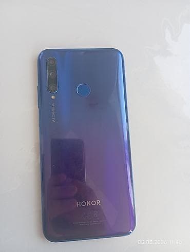 Honor 128 GB, rəng - Mavi, Barmaq izi — 1