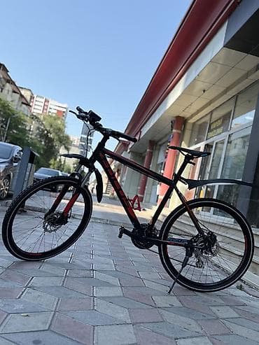 Велосипеды: Dağ/şəhər tipli velosiped - Rəng: qara-qırmızı dizayn - Çərçivə — 4