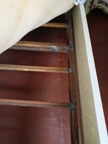 demir meheccer: İkinəfərlik çarpayı, Komod, Termo, 2 tumba, Malayziya, İşlənmiş — 10