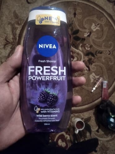 Словари: NIVEA Fresh Shower – Fresh Powerfruit duş geli - Həcm: 250 ml - Qoxu — 1