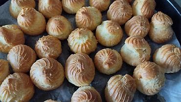 mastika tort: Ev şirniyyatları – tort və ekler/qobu pufları, şirniyyatdan əlavə — 2