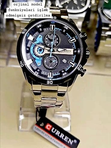 Yeni, Qol saatı, Curren, rəng - Qara