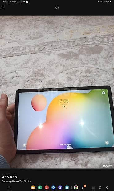Ноутбуки: 🔥 Samsung Galaxy Tab S6 Lite (SIM kartlı) – Satılır Tablet çox yaxşı — 1