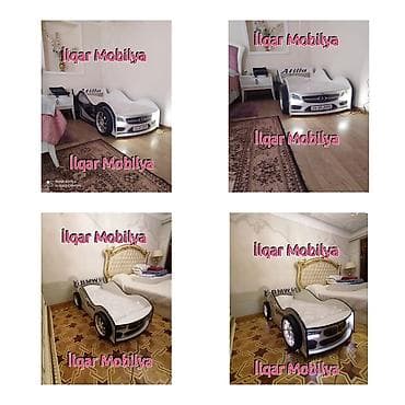 Yeni, Sifariş ilə, Maşın-çarpayı, Matrassız, Siyirməsiz