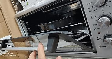 Духовки: Soba elektrik soba tok peci tok peçi Silver Türkiyə istehsali 48 litr — 6