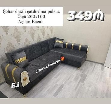 ucuz divan satilir: Künc divan, Yeni, Açılan, Bazalı, Parça, Şəhərdaxili pulsuz çatdırılma — 5