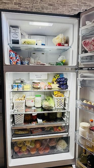 a21s plata: 2 qapılı Bosch Soyuducu Satılır, rəng - Gümüşü, Təkərli — 3