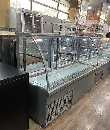 Şüşə vitrinli soyuducu vitrin - Mağaza, kafe, şirniyyat evi və