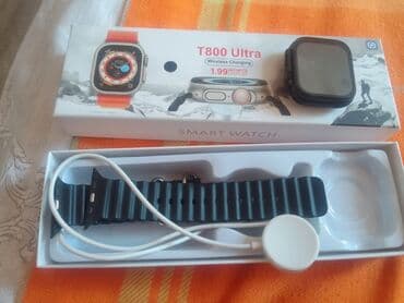 İşlənmiş, Smart saat, Sensor ekran, rəng - Qara