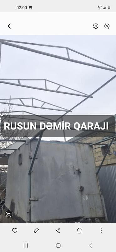 su butulkasi: Metal karkaslı tent/afdarma örtüyü üçün konstruksiya - Material — 2