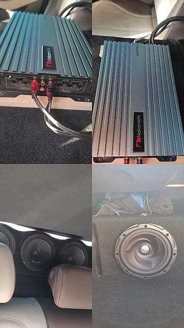 maşın üçün maqintafon: Avtomobil üçün audio sistemi - Gücləndirici: Nakamichi NKM75.4 — 1