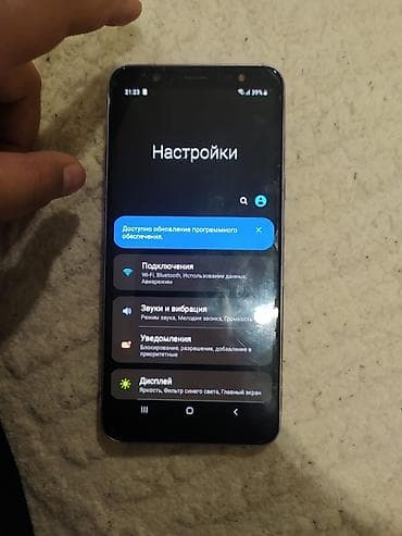 redmi note 8 satilir: Samsung Galaxy J8, 32 GB, rəng - Boz, Sensor — 1