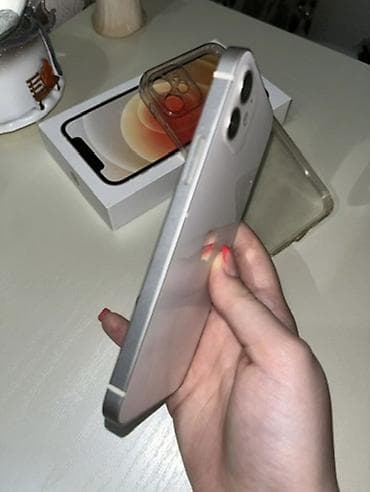 Бытовая техника: IPhone 12, 64 ГБ, Белый, Face ID — 5