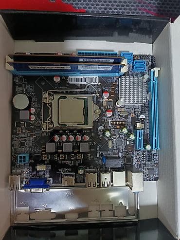 audio: Ana plata + prosessor + RAM komplekti i5 2400+ram 8gb ram patriot+ — 1