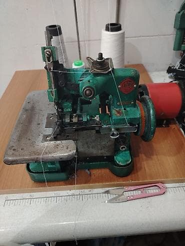 3 birinde printer: Tikiş maşını Overlok, 3 saplı — 1