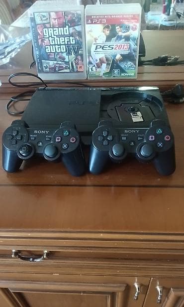 PlayStation 3 Superslimdir. 2ci əldir. Içinde 33 oyun var və