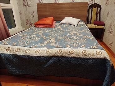 2neferlik kravat: İşlənmiş, İkinəfərlik çarpayı, Bazalı, Matrassız, Siyirməsiz — 1