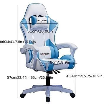 dizayn mebel: Yeni, Təkərli, Qolları tənzimlənir, Süni dəri — 4
