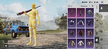 up saat type 0: PUBG Mobile hesabında Laboratoriya səviyyəli nadir skinlər paketi — 8