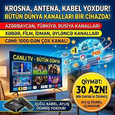 tv box kanallar: Smart TV Box – Bütün dünya kanalları bir cihazda! - Krosna, antena — 1