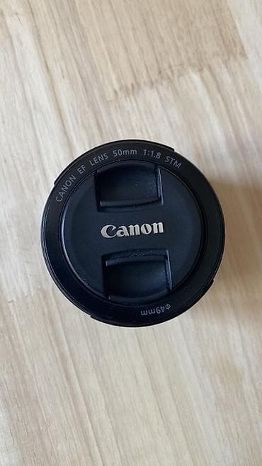 Elektronika: Linza Canon EF 50mm f/1.8. (obyektiv) Başqa kamera keçdiyim üçün — 3