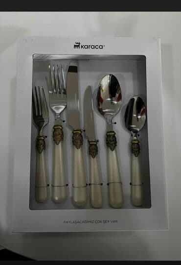 işlənmiş diktlər: Karaca firmasi. Yeni. 36 parca. 6 neferlik. hediyye alinib islenmiyib — 2