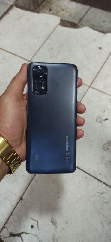 ekran kartı notebook: Redmi Note 11, 128 GB, rəng - Göy, Barmaq izi — 1