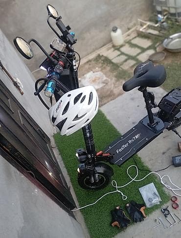 skute: Faster RS7 elektrikli skuter – güc, rahatlıq və texnologiyanın ideal — 3