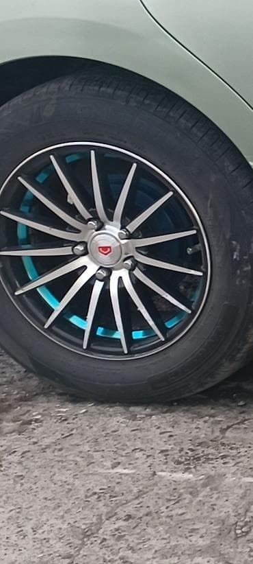 Транспорт: Б/у Диск Vossen R 15, 5 Болтов — 1
