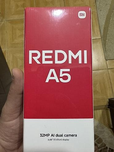 telefon alanlar: Redmi A5, 128 GB, rəng - Qara — 1