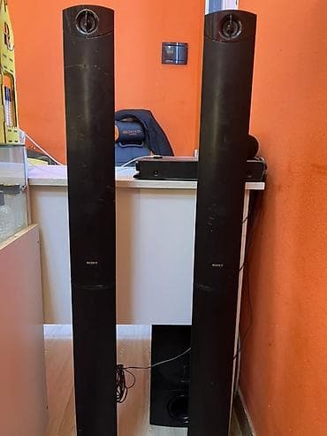 Sony ev kinoteatrı akustik sistemi Komplekt: - 2 ədəd hündür “tower”