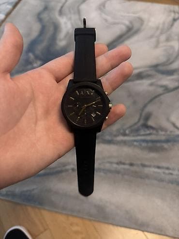 Yeni, Qol saatı, Emporio Armani, rəng - Qara