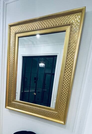 bogema aliram: Güzgü Divar üçün, Düzbucaqlı, Dekorativ, Naxışlı — 1