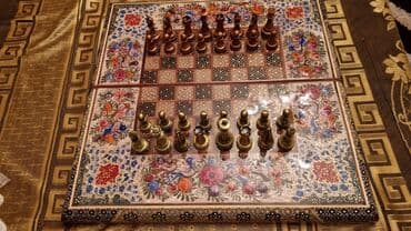 İdman və hobbi: Sədəfdən şahmat, hədiyyəlik ölçüsü:50×50 — 2