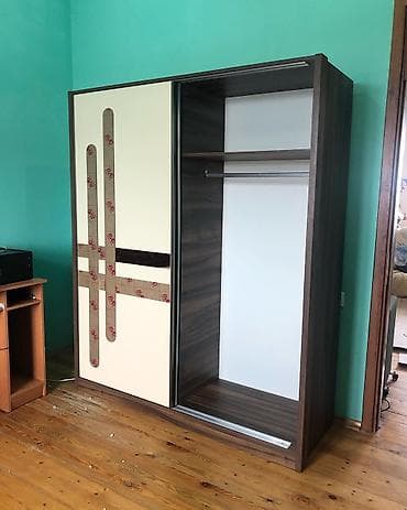 isqaf: Dolab Fabrik istehsalidir. em 165 sm hundurluk 2m derinlik 55sm Krem — 6