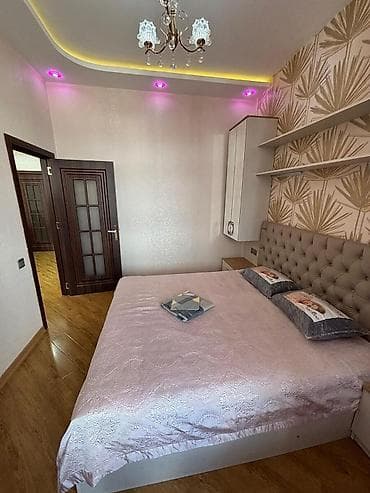 Mənzillər: İcarəyə verilir 2 otaqlı yeni tikili 64 m², Şah İsmayıl Xətai m — 3