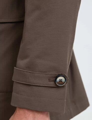 Pencəklər: Тренчкот бренда Cacharel премиального качества, цвета хаки. Размер S — 4